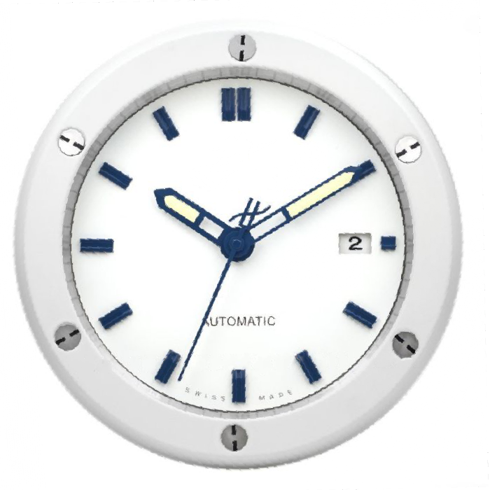 White Fusion | Wall Clock