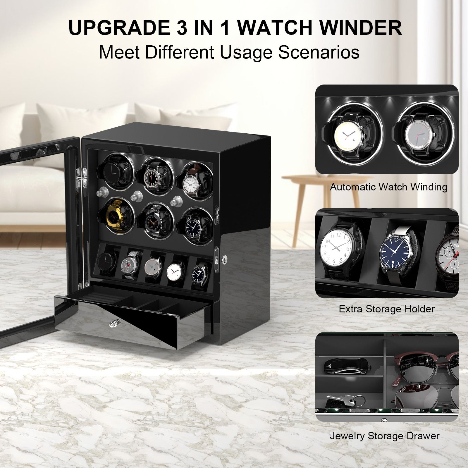 W-Winder Prestige 6 + 5 | Watch Winder