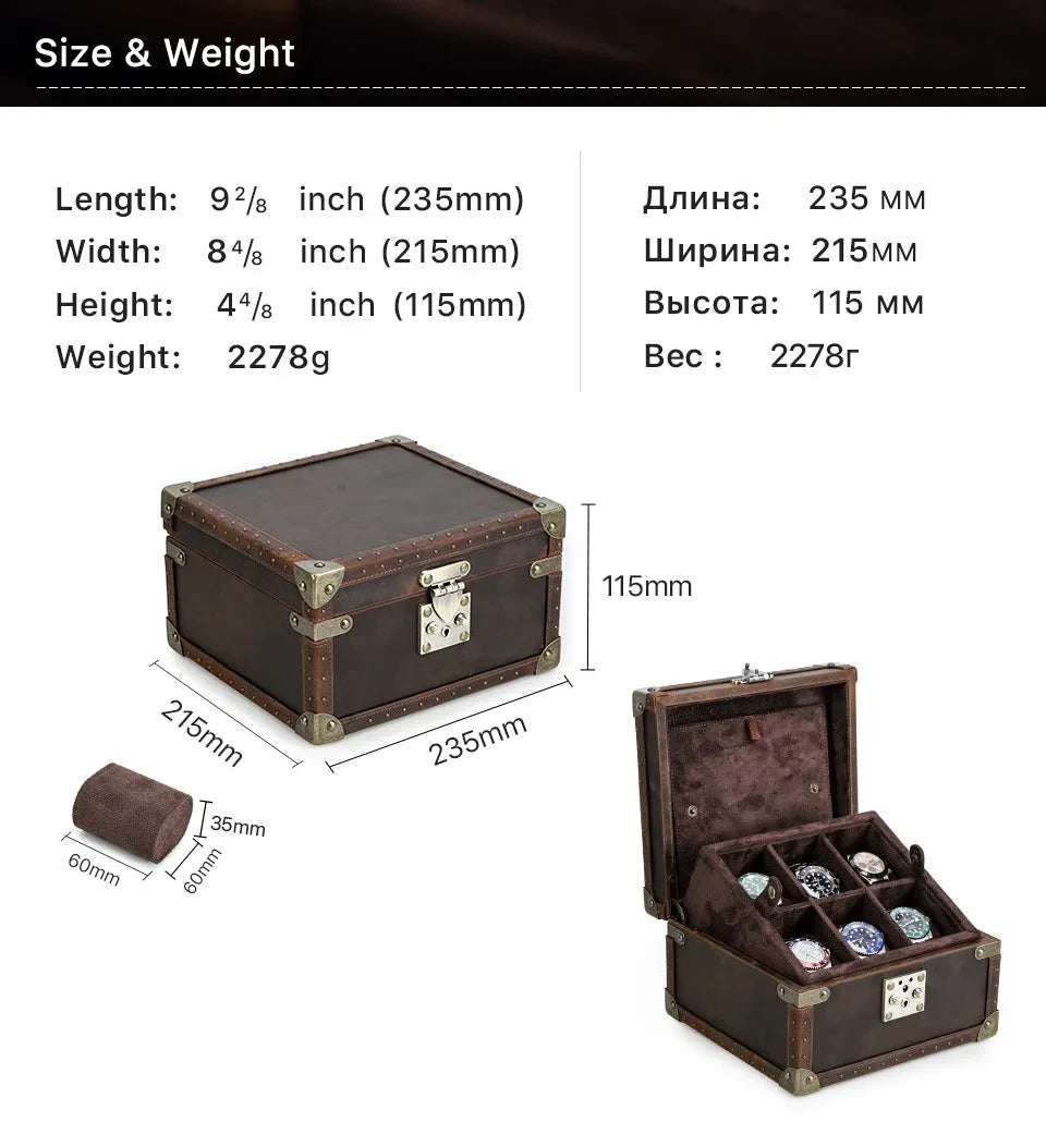 Gentleman’s Legacy | 6 Watch Box