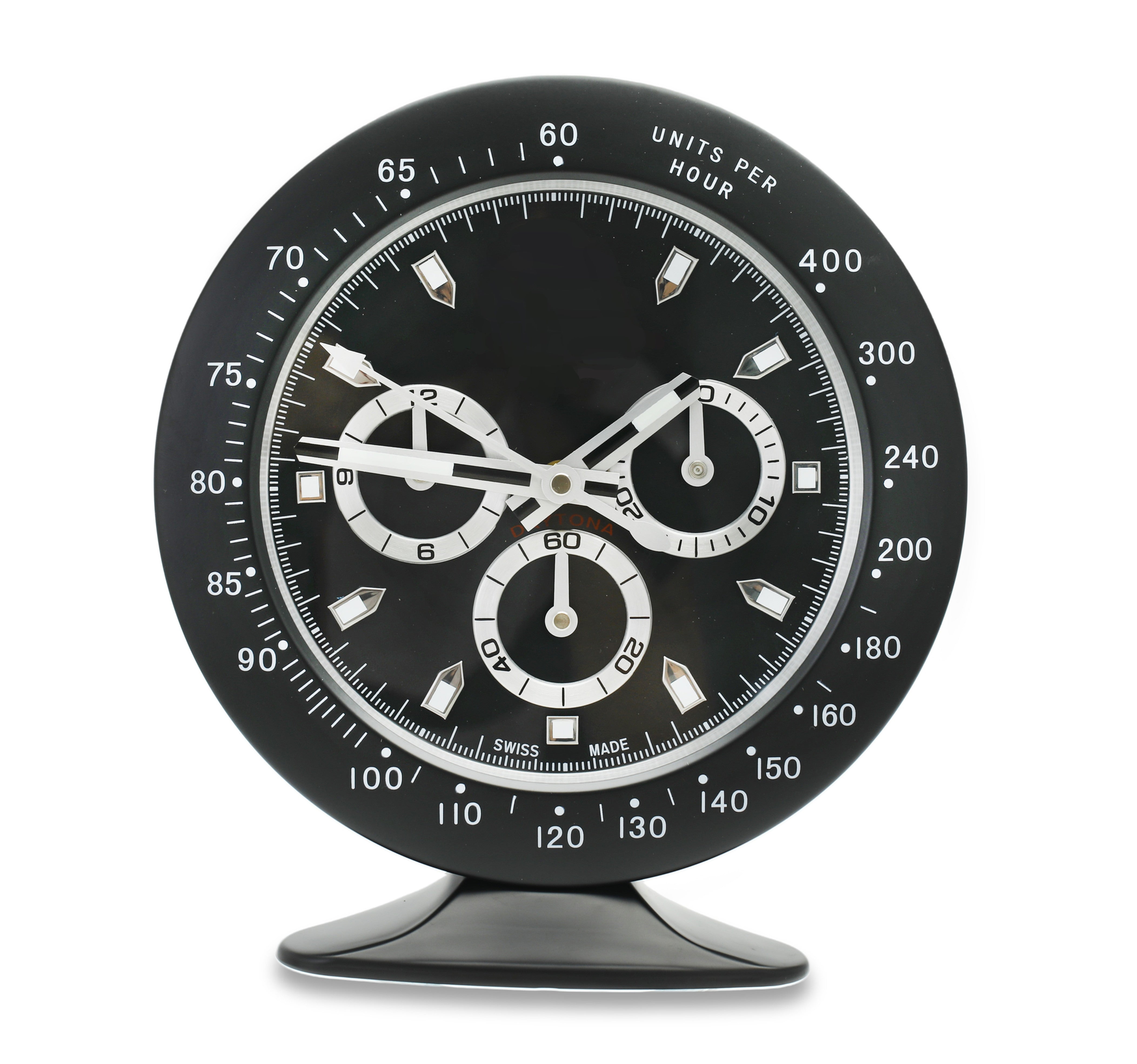 Dayto-Racing Full Black | Desk Clock