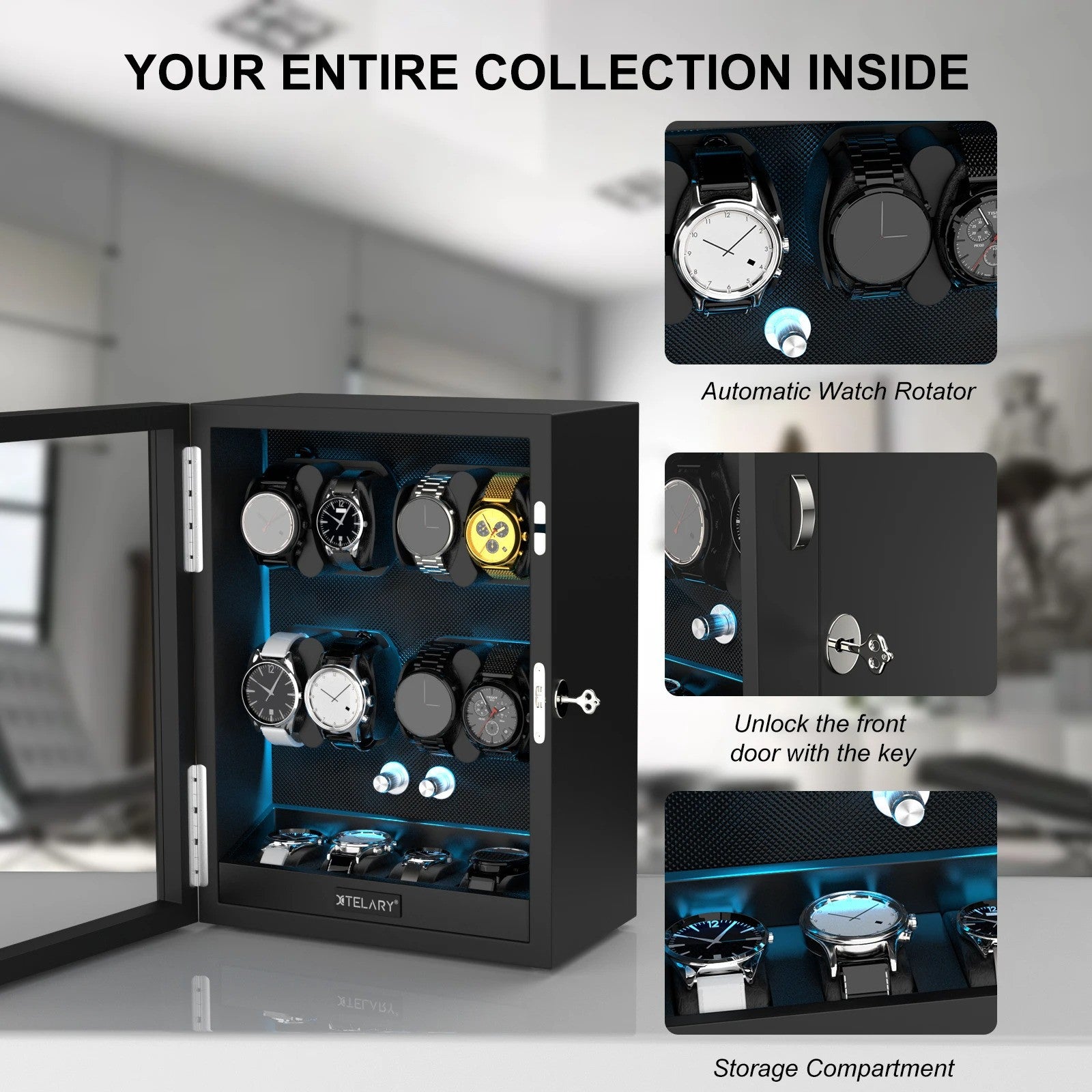 G-Winder Cabinet | Premium Watch Winder