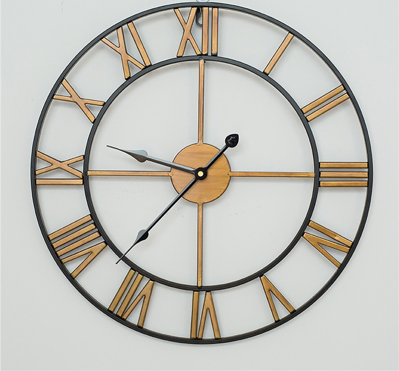 Retro Iron Nordic | Wall Clock