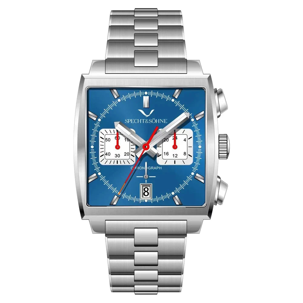 Monaco Tag Steel I Chronograph Sport Watch - 39mm