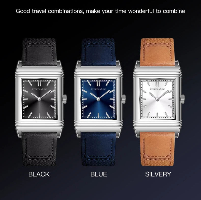 Reverso Jaeger Steel | Quartz Watch - 47x28 mm