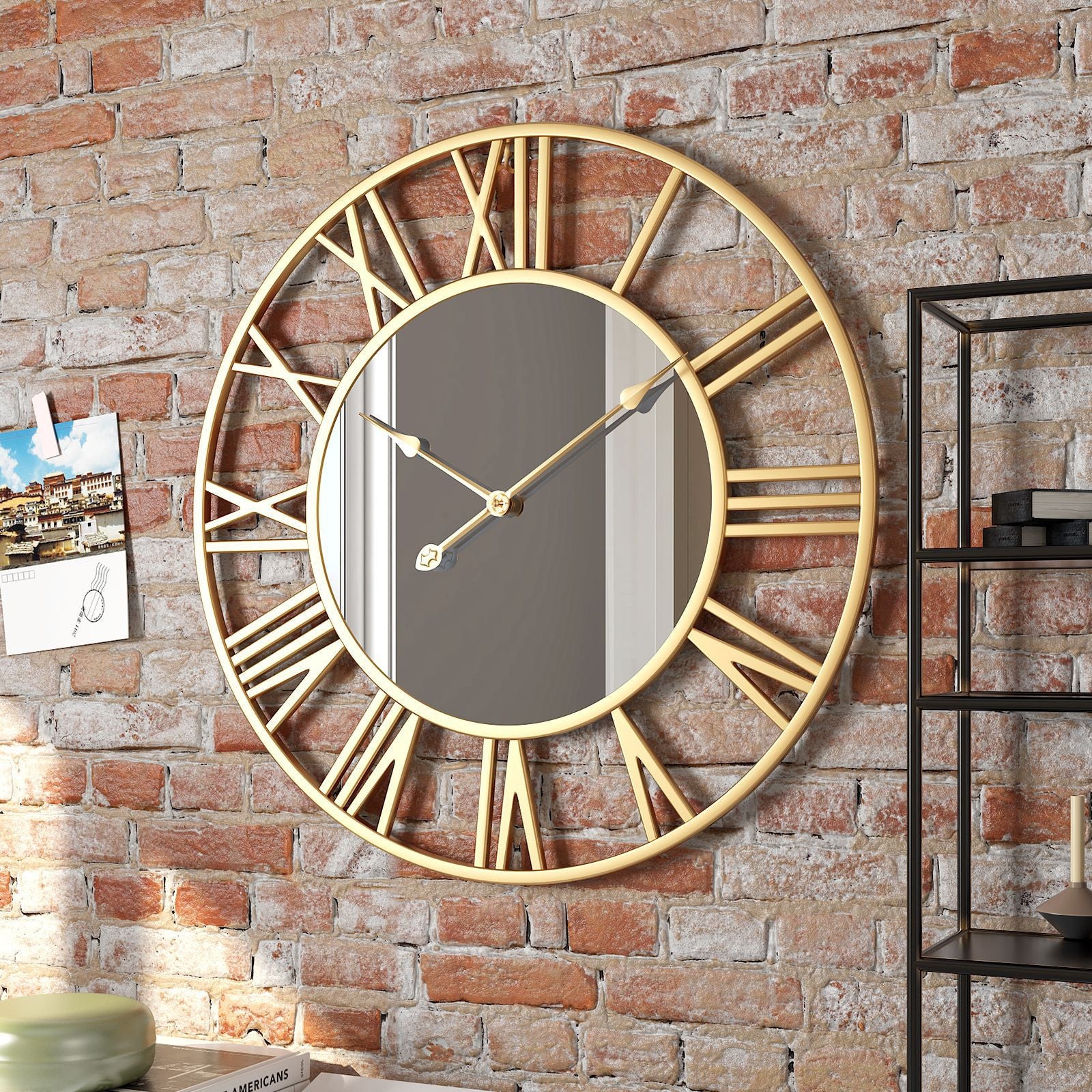 RomanEdge Metal | Wall Clock