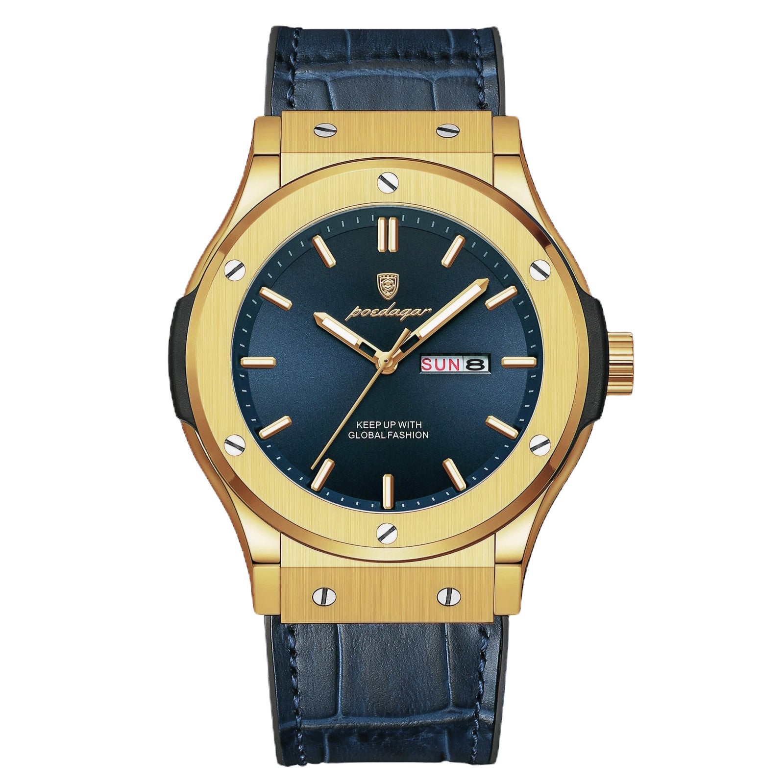Fusion Gold Day Date | Men's Watch - 42mm