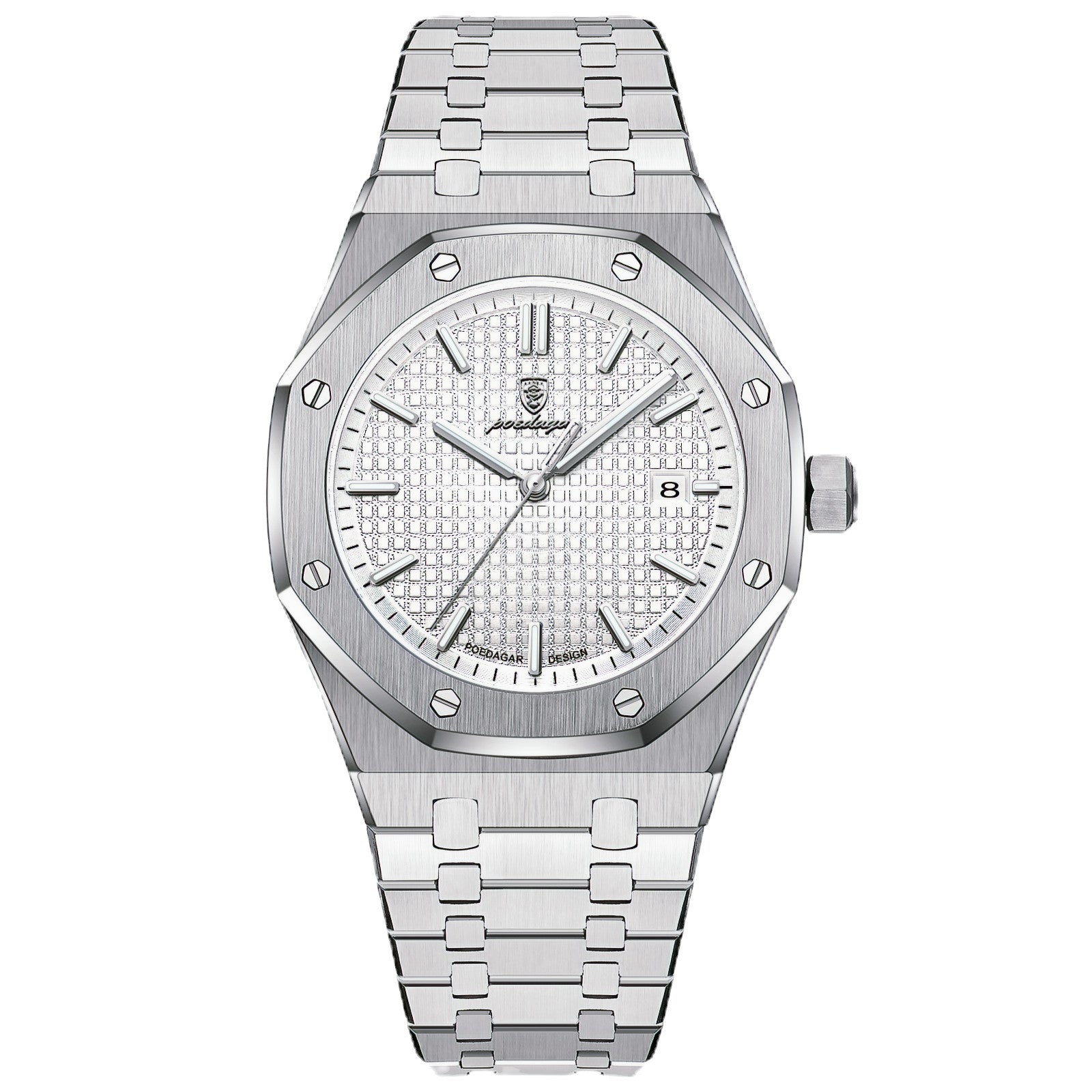 POEDAGAR AP Royal Steel | Men's Watch - 42mm