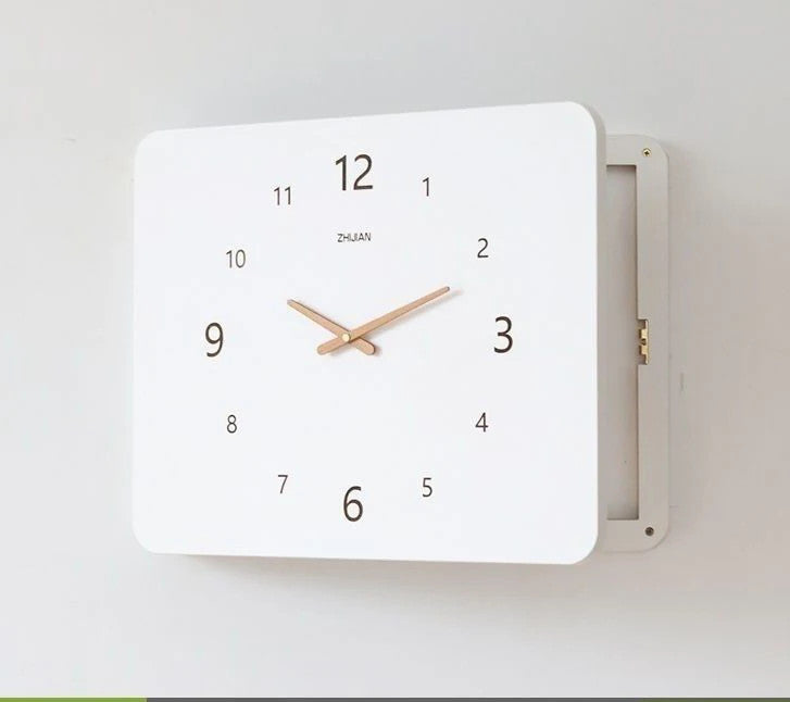 HiddenSafe Slide-Open | Wall Clock
