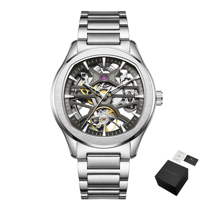 DG Spectra Steel Skeleton | Automatic Watch – 40mm
