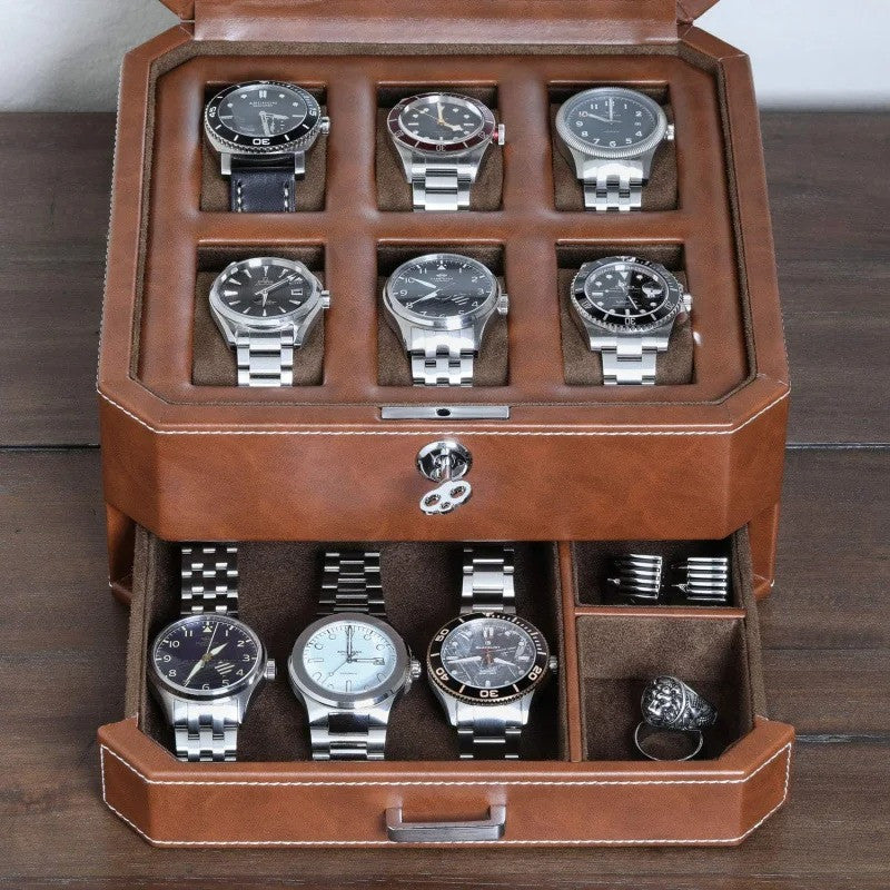 W-Monaco Valet 6 | Watch Storage Box