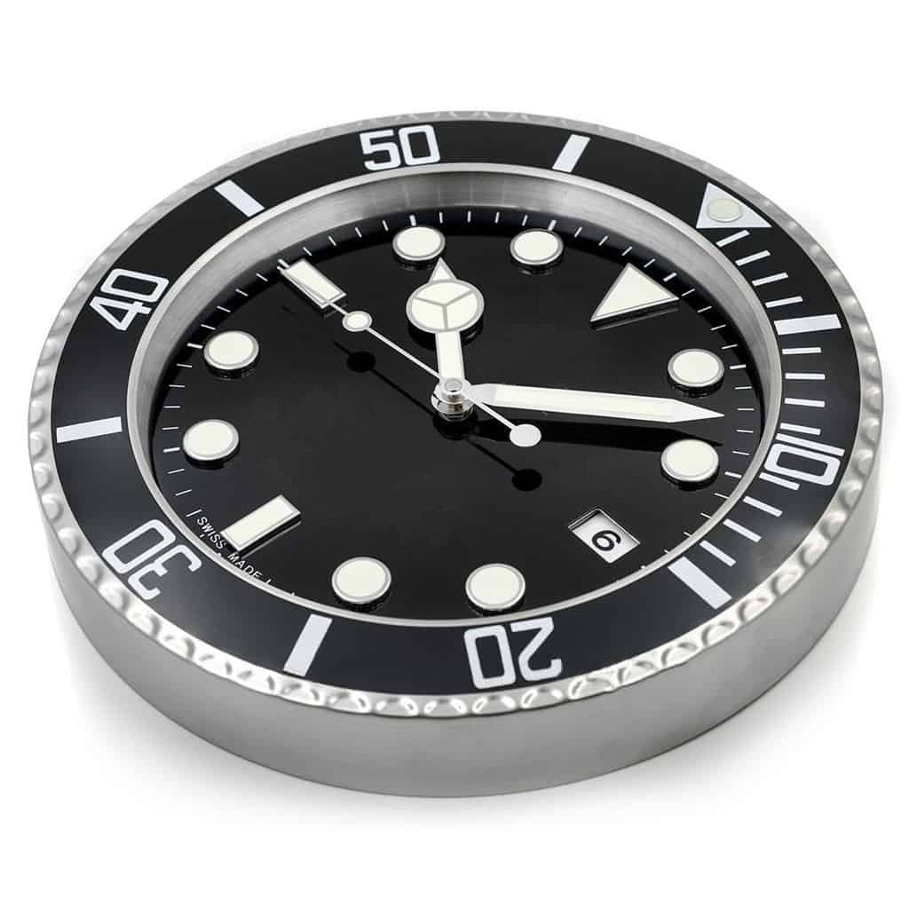 Black Sub-Diver | Wall Clock