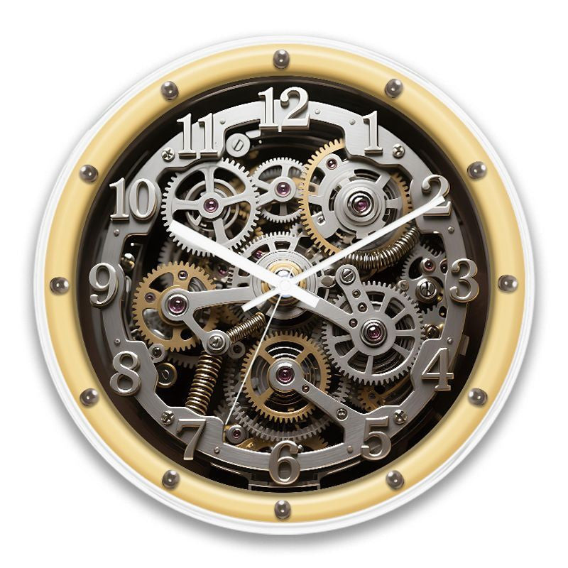 MonoFrame Minimalist | Silent Wall Clock