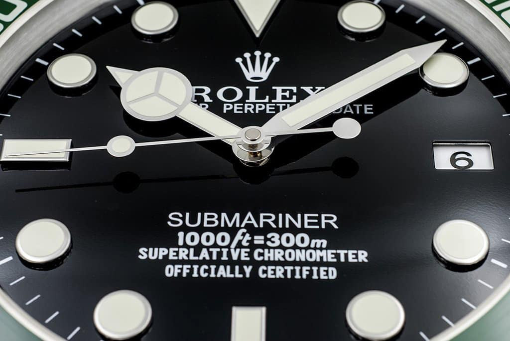 Kermit Submariner Green Style | Wall Clock