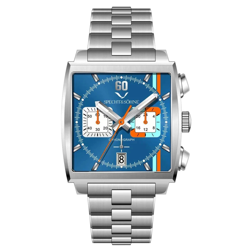 Monaco Tag Steel I Chronograph Sport Watch - 39mm