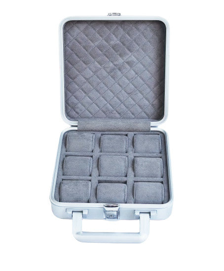 TimeGuard 9 | Aluminum Watch Suitcase