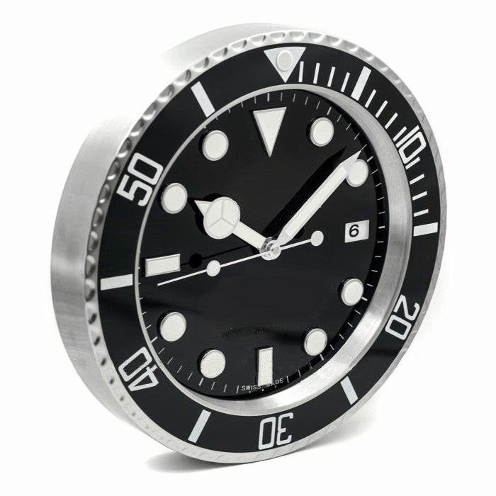 Black Sub-Diver | Wall Clock