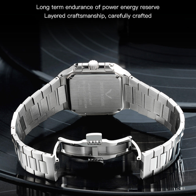 Cubitus PP Steel I Quartz Watch - 41mm