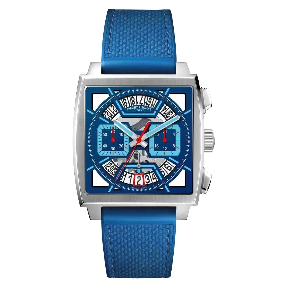 Monaco Tag Steel 39mm | Chronograph Sport Watch - 39mm