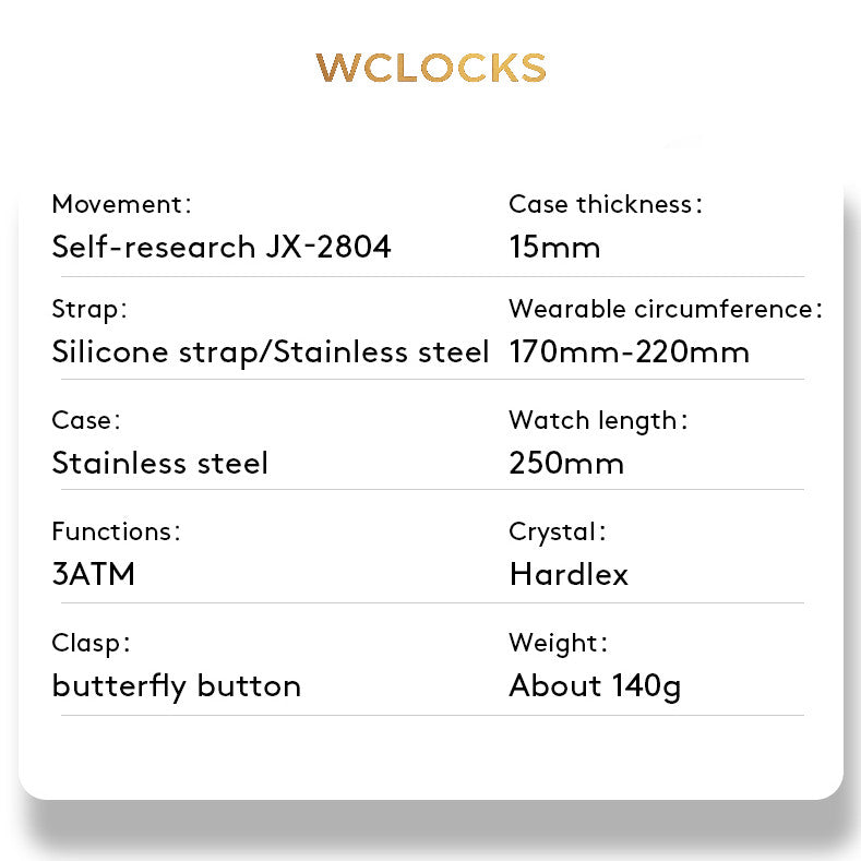 DG Spectra Steel Skeleton | Automatic Watch – 40mm