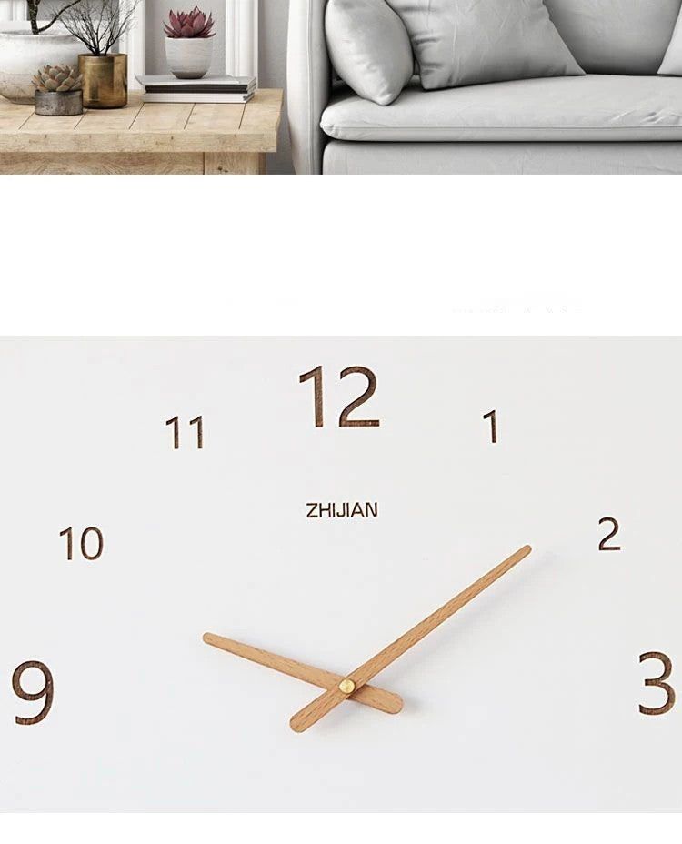 HiddenSafe Slide-Open | Wall Clock