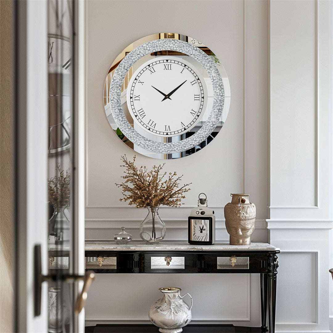 LUVODI Luxury Diamond | Large Wall Clock