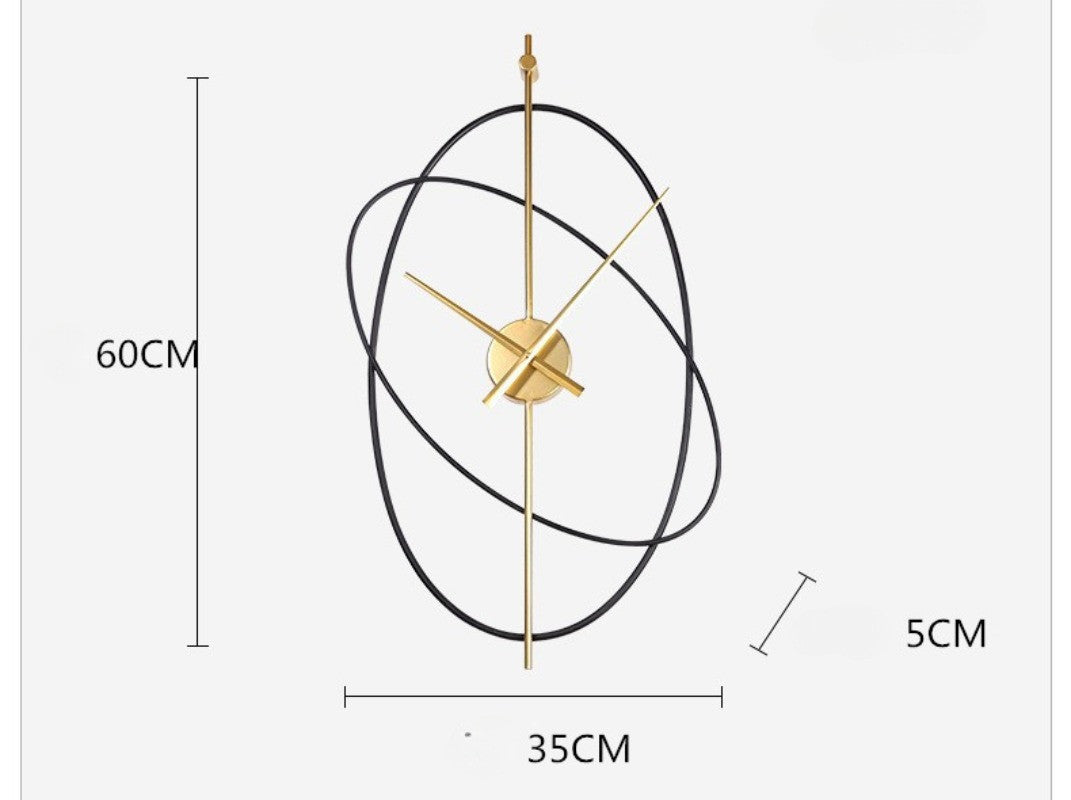 OrbitArt Modern Minimalist | Wall Clock