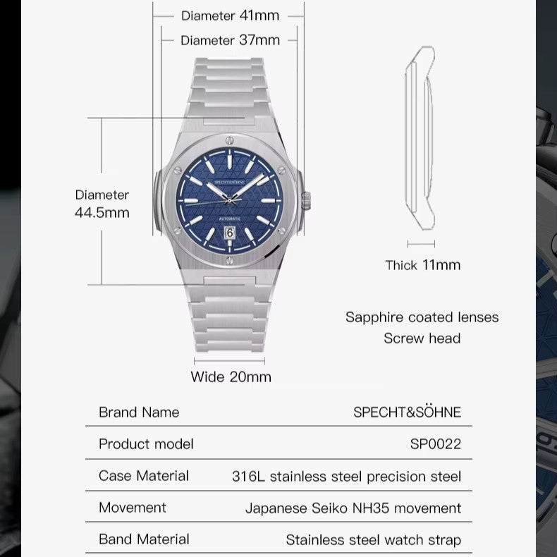 Ingenieur Rubber Steel 41mm I Automatic Watch