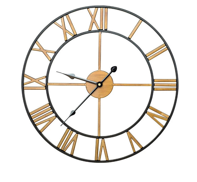 Retro Iron Nordic | Wall Clock