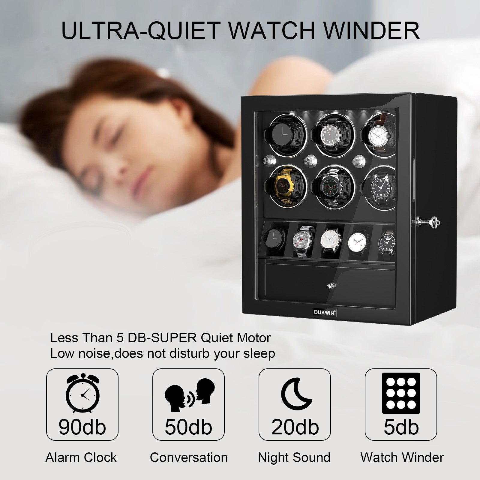 W-Winder Prestige 6 + 5 | Watch Winder