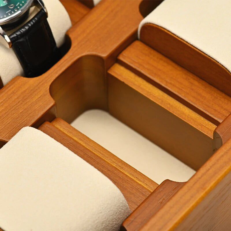 Wooden Watch Box Deluxe 10 Watch Edition
