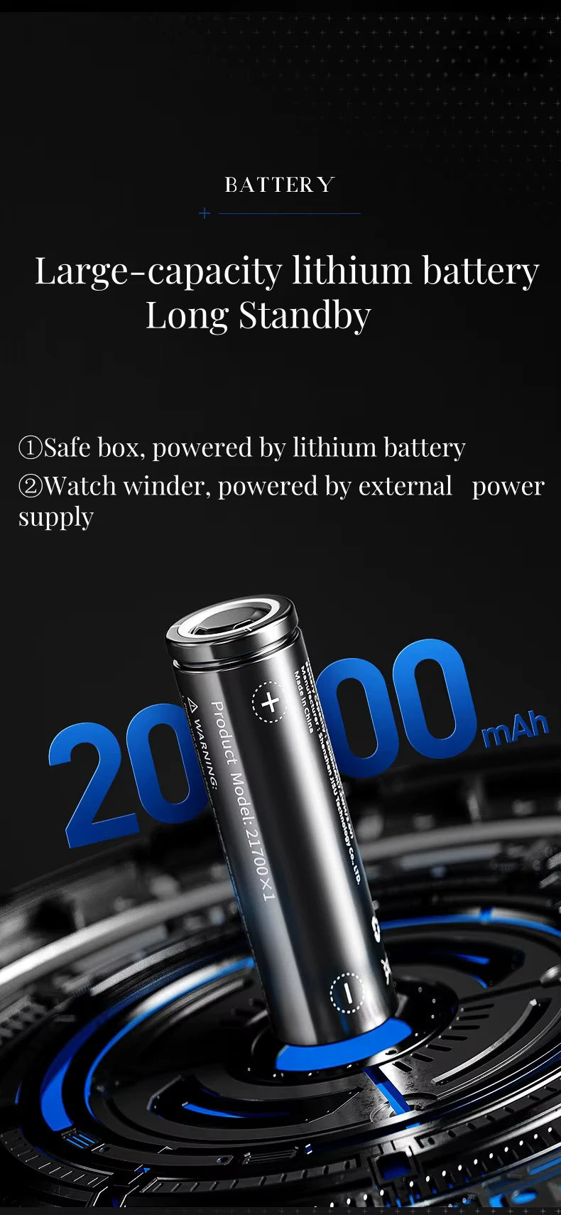 CrownSafe 6 Watch Winder