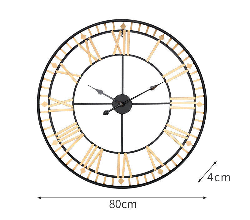 European Metal | Wall Clock