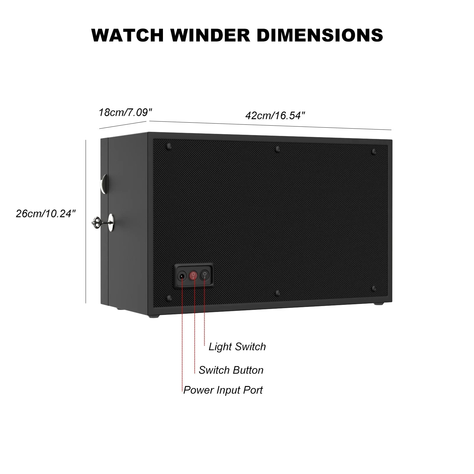 G-Winder Six Storage | Automatic Watch Winder