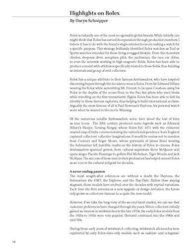 Rolex: Investing in Wristwatches