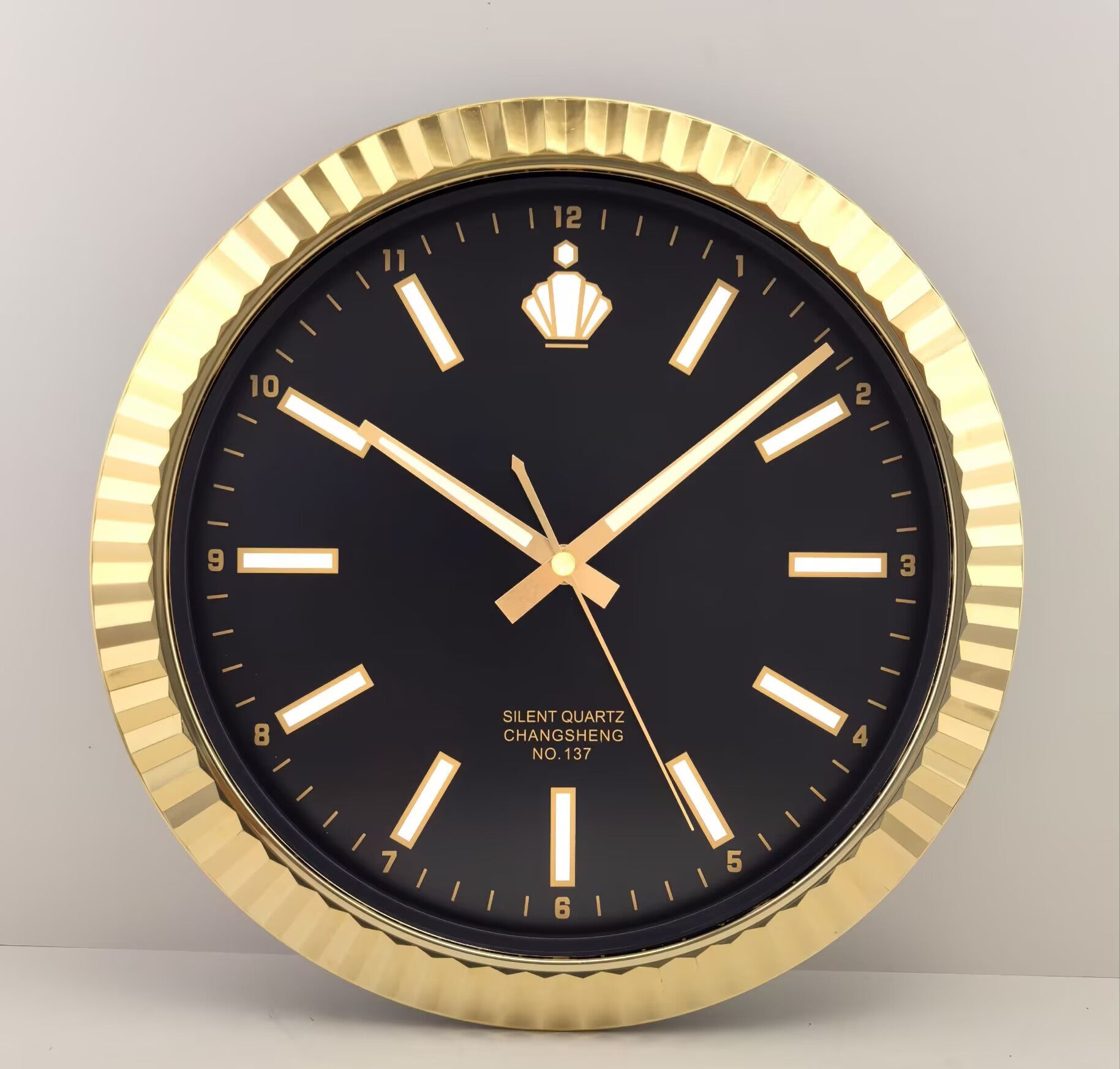 NIBOSI Luxury Classic Silent Quartz | Wall Clock