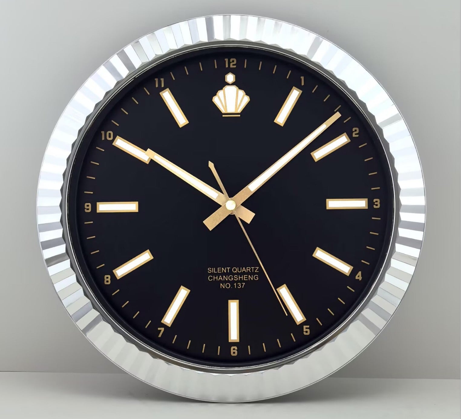 NIBOSI Luxury Classic Silent Quartz | Wall Clock