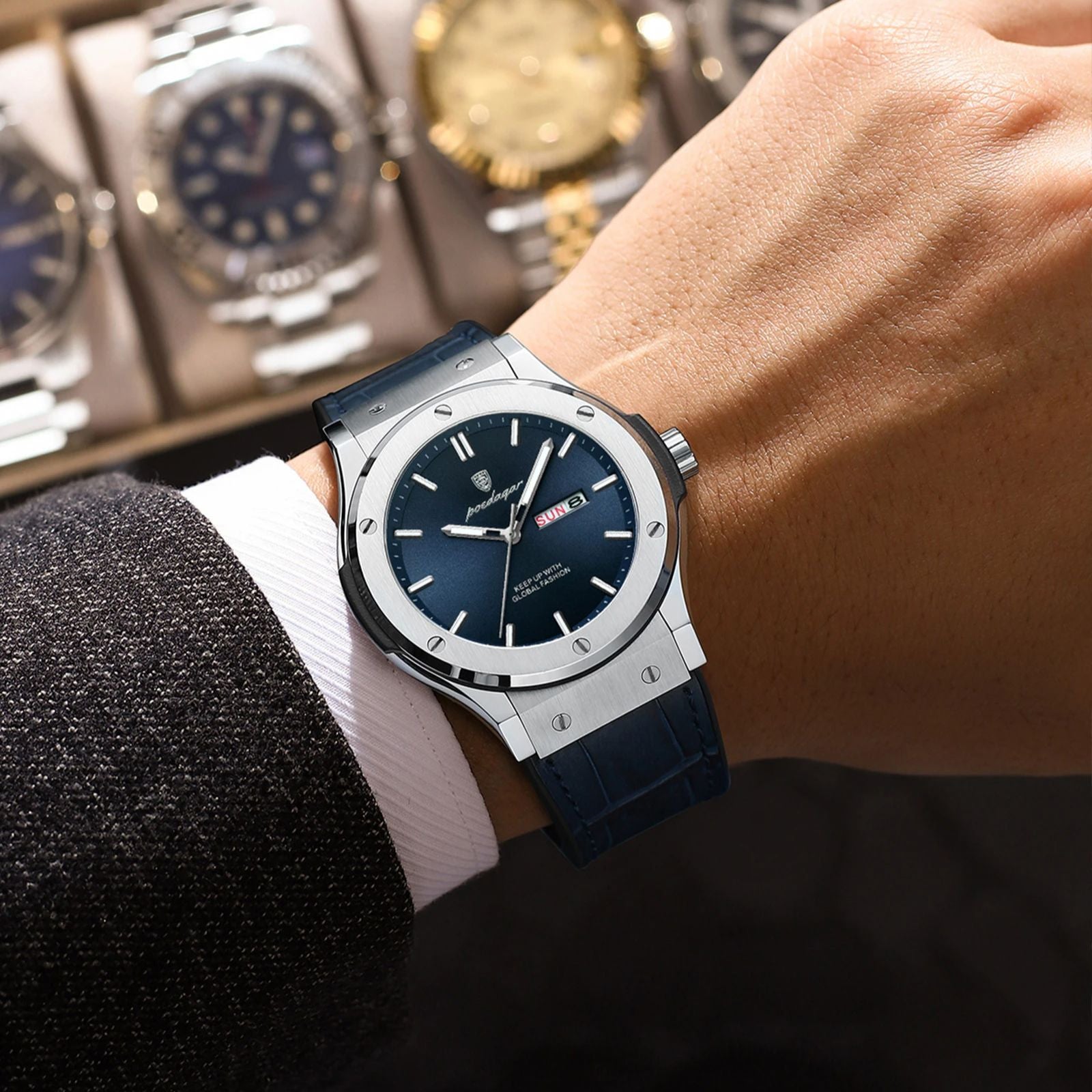 Fusion Day Date | Men's Watch - 42mm