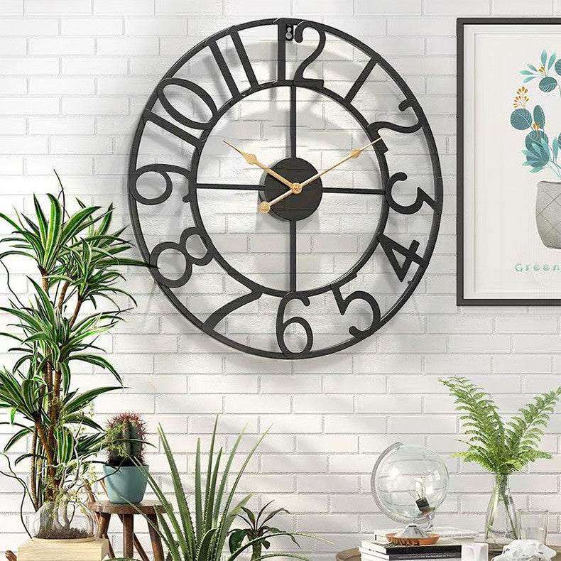 Modern Wrought Iron | Wall Clock
