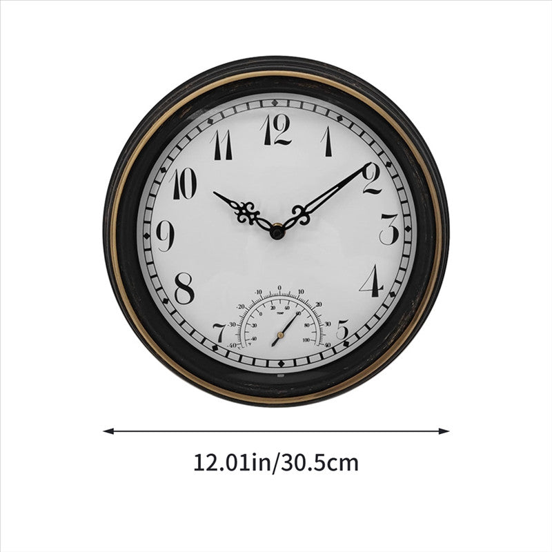 Antique Thermo Dial | Wall Clock