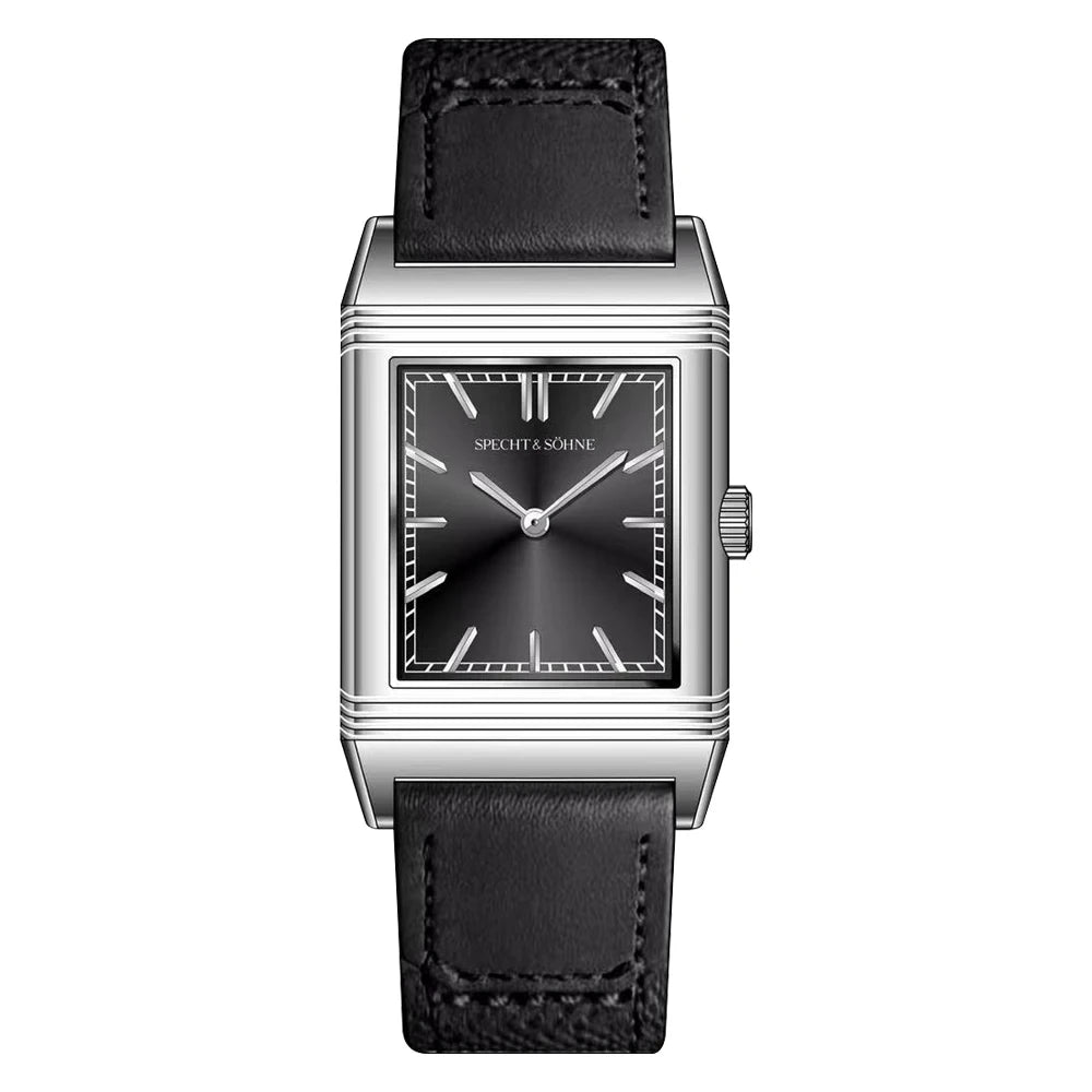 Reverso Jaeger Steel | Quartz Watch - 47x28 mm