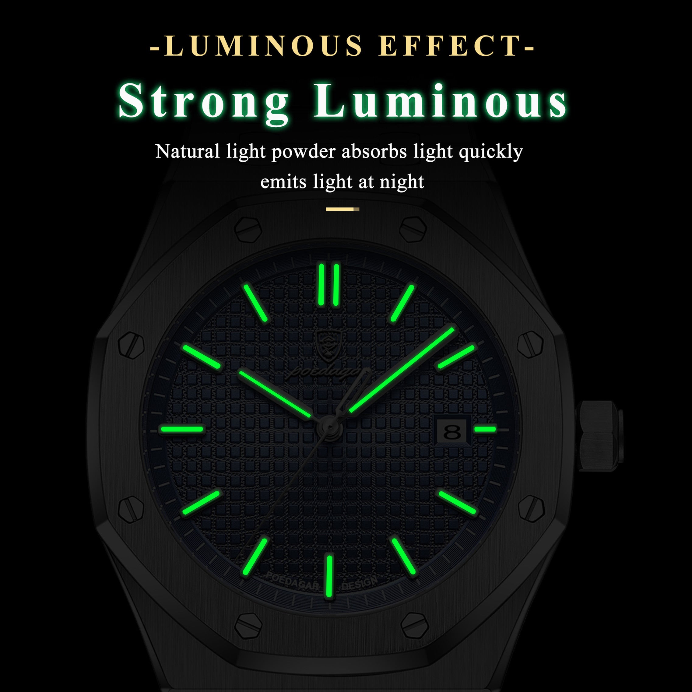 POEDAGAR AP Royal Rose Gold | Men's Watch - 42mm