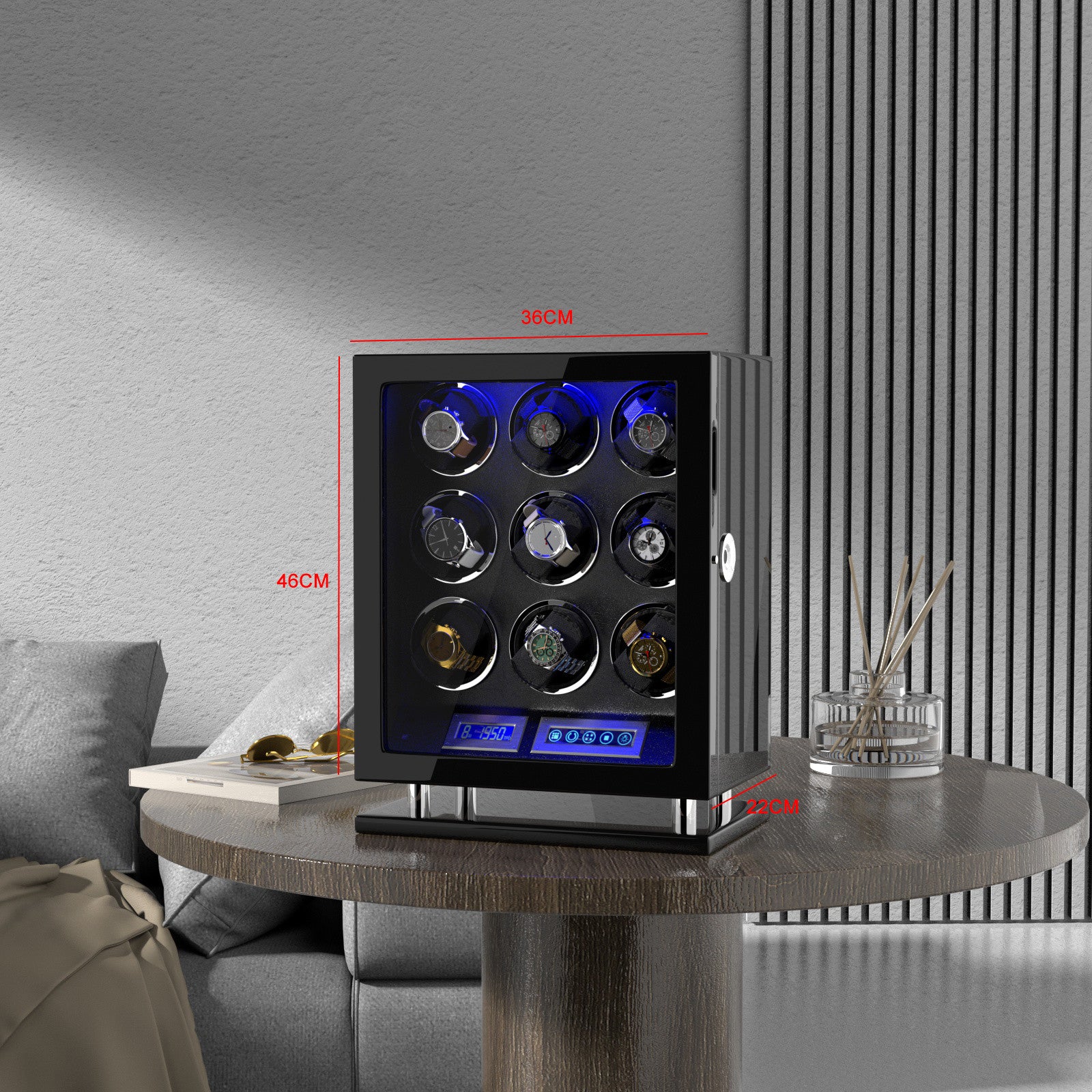 WFP Winder 9 | Cabinet Watch Winder