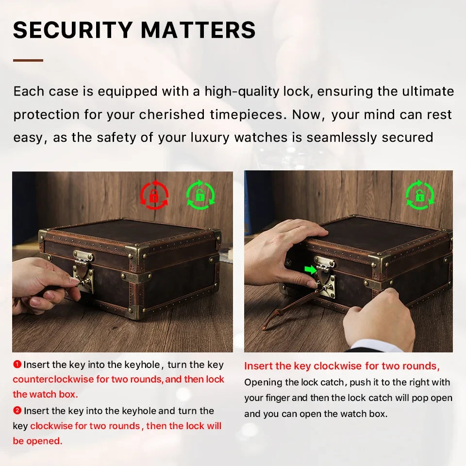 Gentleman’s Legacy | 6 Watch Box