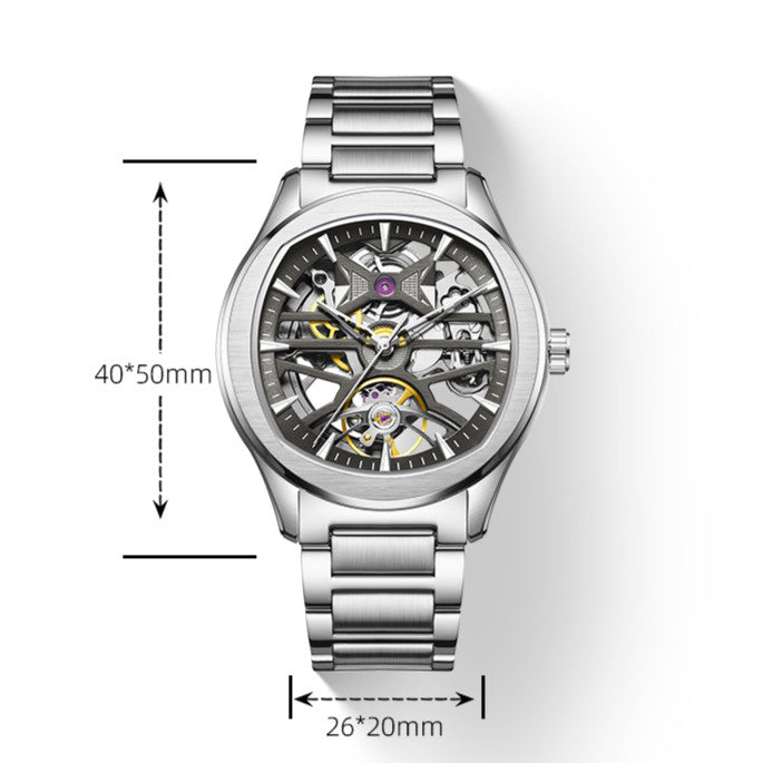 DG Spectra Steel Skeleton | Automatic Watch – 40mm