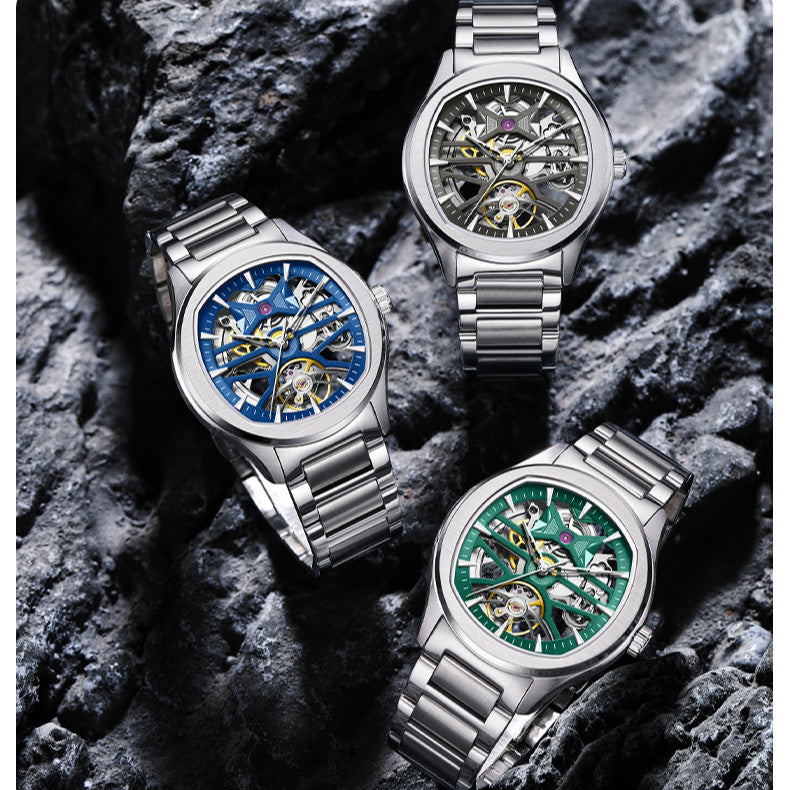 DG Spectra Steel Skeleton | Automatic Watch – 40mm