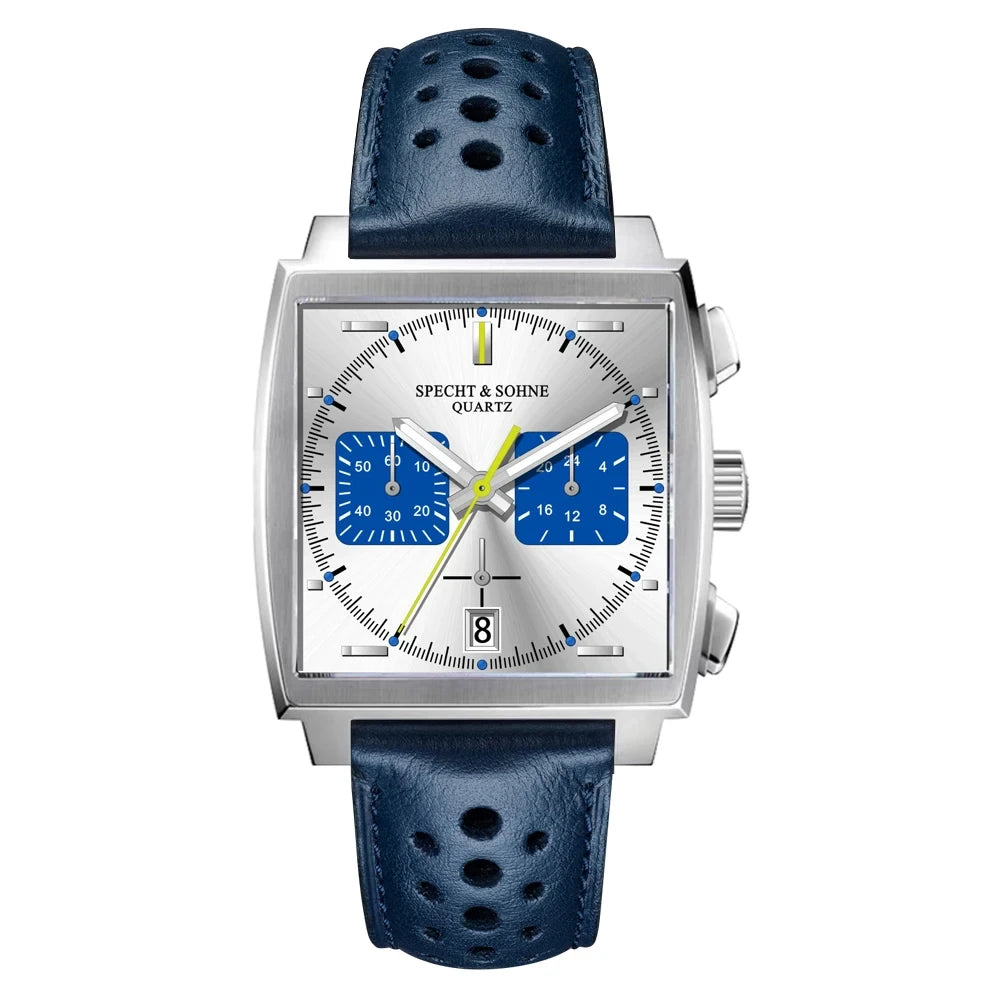 Monaco Tag Steel I Chronograph Dress Watch - 39mm