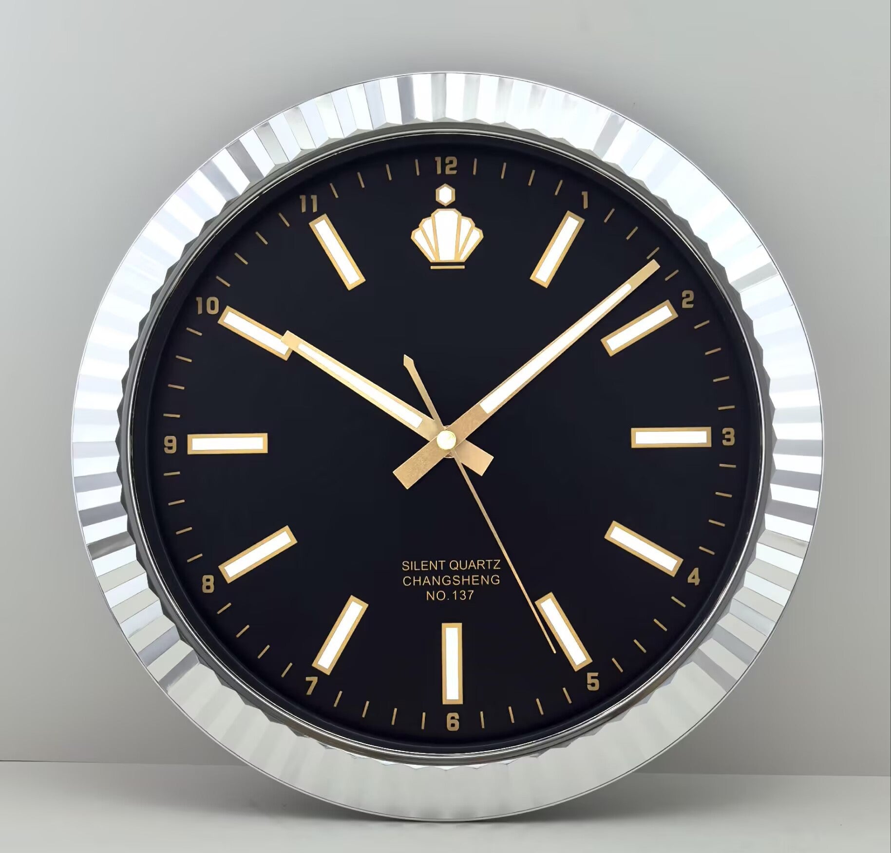 NIBOSI Luxury Classic Silent Quartz | Wall Clock