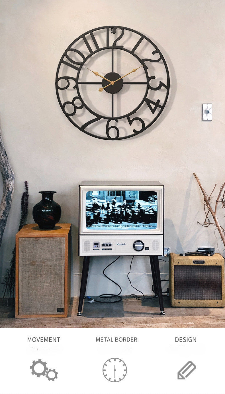 Modern Wrought Iron | Wall Clock