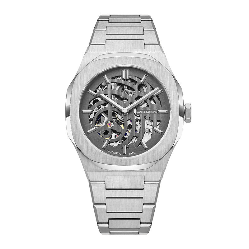 Eclipse Openwork | Men’s Skeleton Automatic Watch - 40mm