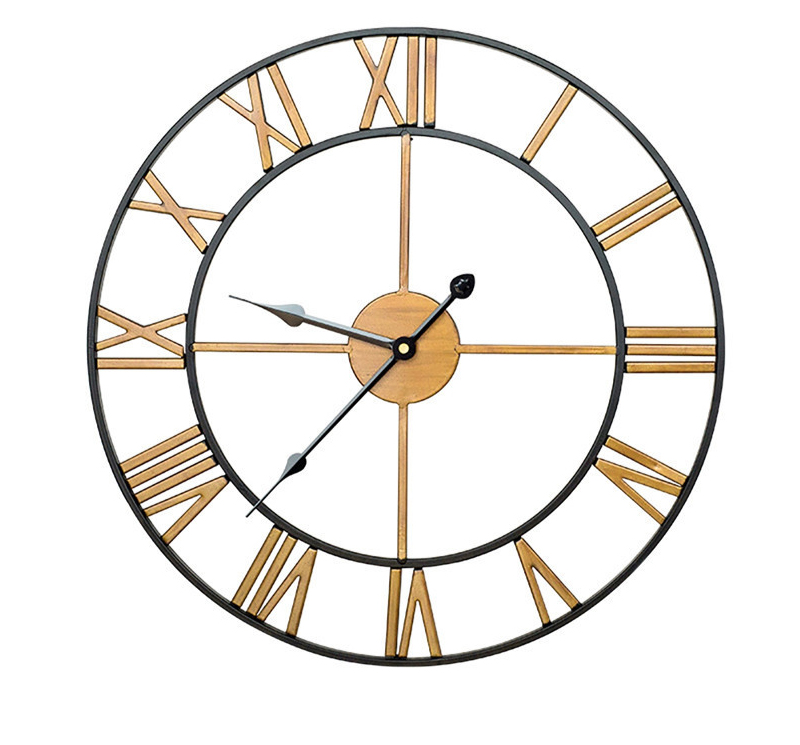 Retro Iron Nordic | Wall Clock